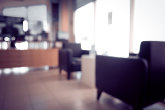 Wall Mural - blurred office background with filter effect retro vintage style