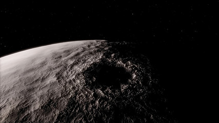 image of beautiful space with planets