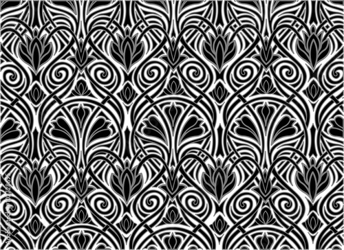 Photo Ornament mit Blumenmotiv