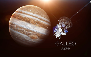 Wall Mural - jupiter - galileo spacecraft. this image elements furnished by nasa.
