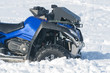 Квадроцикл в снегу