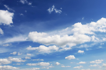 Wall Mural - Big clouds on sky