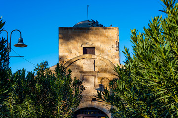  Kyrenia Gate (Girne Kapisi). Turkish part of Nicosia, Cyprus.