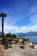 Waterfront Stresa in summer at Lake Maggiore, Piedmont Italy