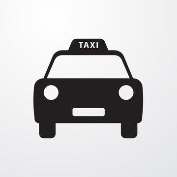taxi icon for web and mobile.