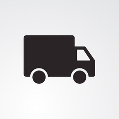 Wall Mural - Truck, delivery, shipping icon