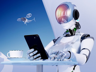 Poster -  The  robot