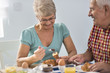 © gpointstudio - Delicious croissants served for breakfast