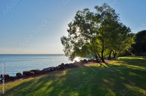 Plagát The Waterfront area of Darwin, capital city of the Northern Territory of Austral