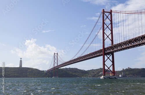 Obraz w ramie 25 de Abril Bridge