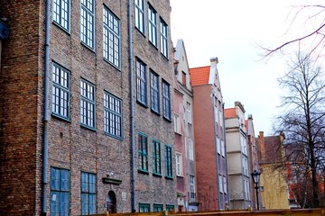 Wall Mural - Houses in Gdansk