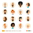 © drumcheg - Business characters avatars set