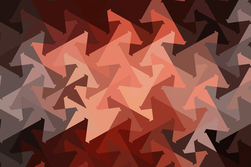 Wall Mural - Abstract orange creative background