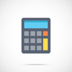 Wall Mural - vector calculator icon