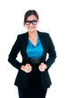 © iPortret - Happy young businesswoman with eyeglasses