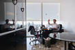 © Diego Cervo - Daydreaming Successful Man Office Worker Throwing Paper Airplane