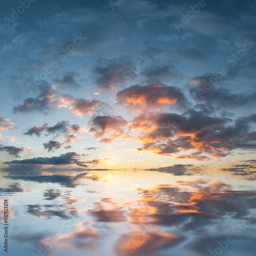 Nowoczesny obraz na płótnie Majestic sunset