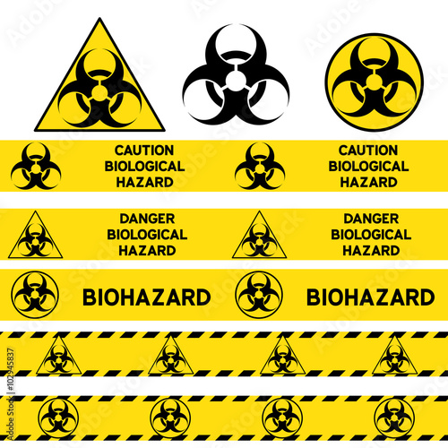 biological hazard signs and