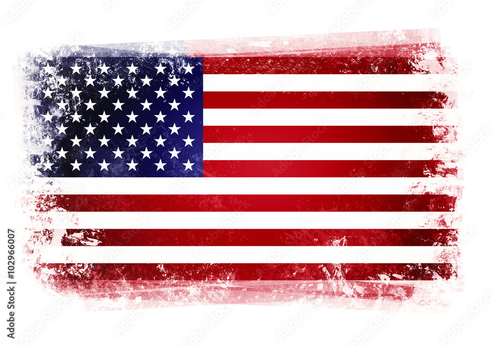 Flaga Stanów Zjednoczonych - obrazy, fototapety, plakaty 