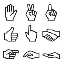 Human Hand Icon