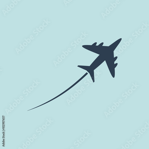 Icon Of Airplane Eps 10 Buy This Stock Vector And Explore Similar Vectors At Adobe Stock Adobe Stock