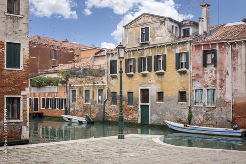 Naklejka - mata magnetyczna na lodówkę Colorful Venice.