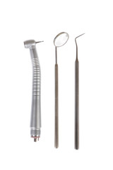 Dental mirror, dental sonde and turbine