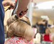 © schankz - blow-drying in a beauty salon