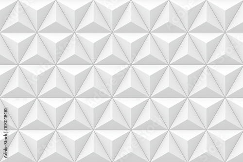 Plakat na zamówienie 3D geometric triangular texture