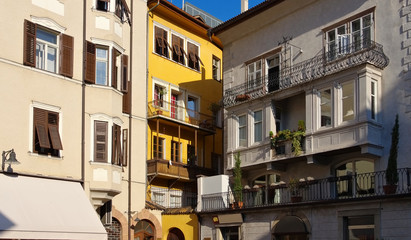 Wall Mural - Bozen Kornplatz - Bolzano, Piazza del grano