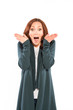 © nicstock - Woman yelling with hands at mouth