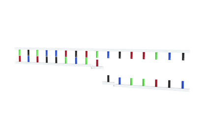 Poster - Animation of DNA moving 