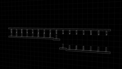 Poster - Animation of DNA moving 