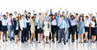 © Rawpixel.com - Crowd Business People Celebration Success Team Concept