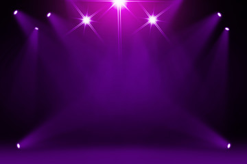 purple stage background