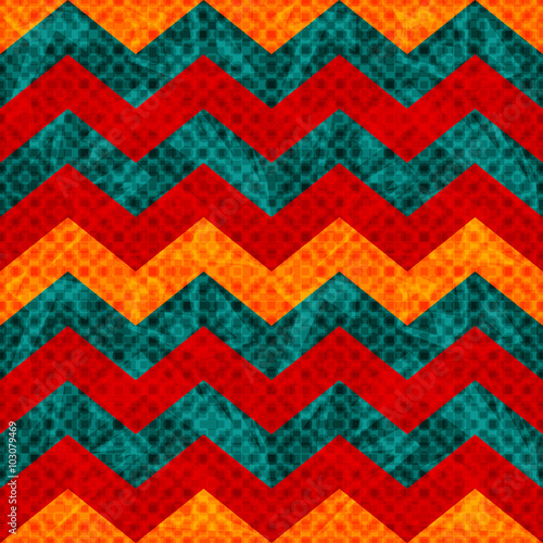 Tapeta ścienna Piękny kolor linii streszczenie geometryczny wzór ilustracji wektorowych