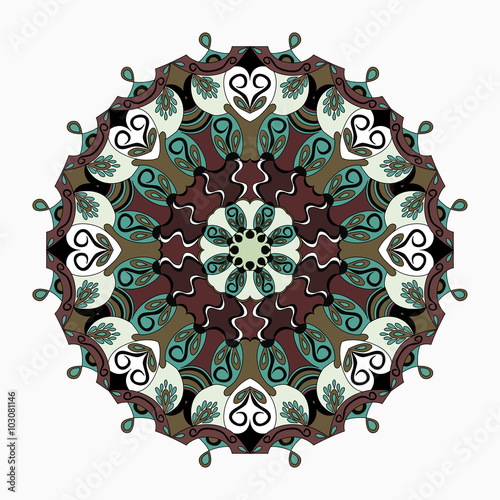 Tapeta ścienna Mandala. 