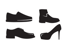 Black Shoes Icons