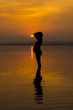 © Pablo Carbonell - pregnant at sunset.