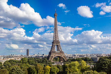 eiffel tower in paris, france