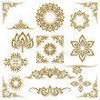 Thai ethnic decorative elements vector. Element ethnic, decorative ornament, ethnic thai illustration
