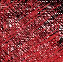 Abstract Red Black Grid Background, Illustration Design Element