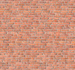 Seamless old red brick wall texture background, tile - nahtloses Muster einer historischen roten Ziegelmauer. Suitable for Fotolia images  #103258211, #103259151, #103259468 and #103336639