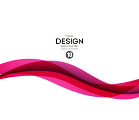 abstract smooth wave motion illustration