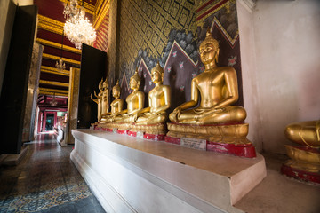 Golden Buddha statue