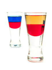 Poster - Cocktails Collection - Russian Shot and Red Tequila