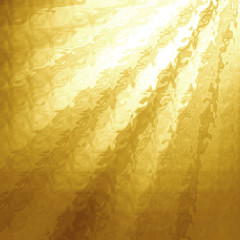 Sticker - Golden christmas background