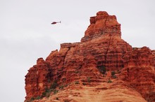 Spectacular Red Rock Formations In The Coconino National Forest In Arizona Near Sedona