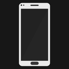 Smartphone icon in iphone style. Smartphone Icon Vector.