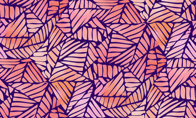 watercolor abstract seamless pattern. vector illustration